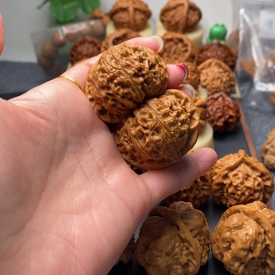 吊坠文玩核桃全品42宫灯精品