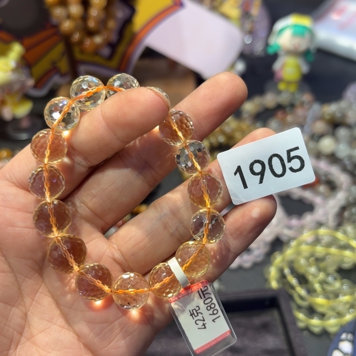 最***护水晶未镶嵌手链水晶