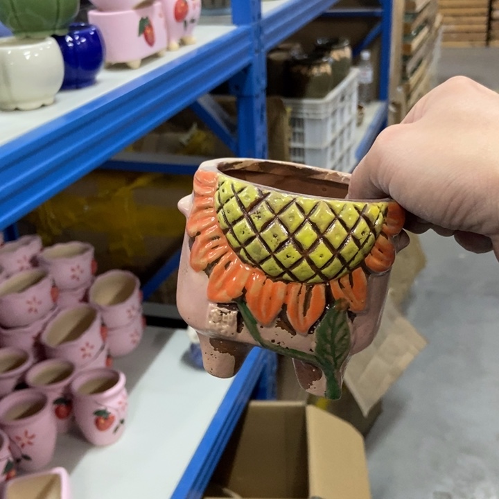 陶瓷花盆单场满9.9发10*9*9