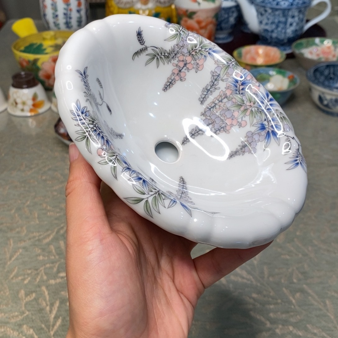 碟肥皂盒15 厘米 小杨瓷器陶瓷陶瓷