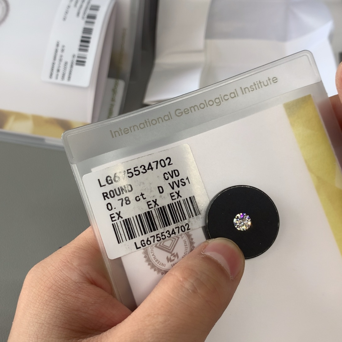 实验室培育钻石裸石未镶嵌