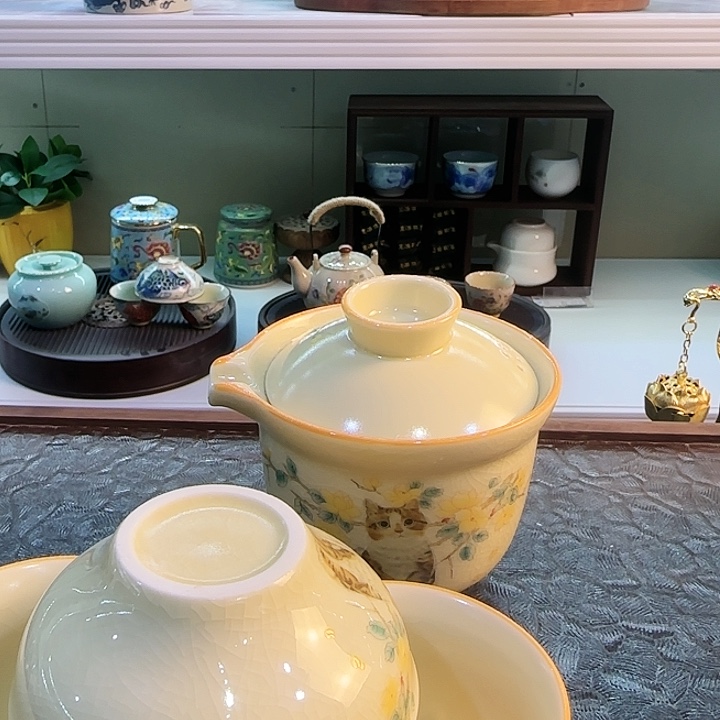 茶具旅行套装茶叶罐玻璃水杯