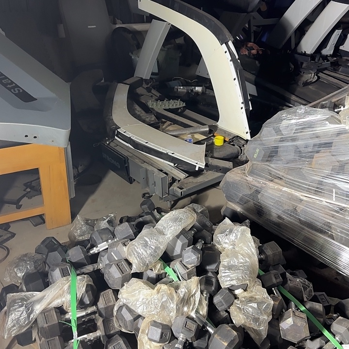 5公斤哑铃一副白银包邮