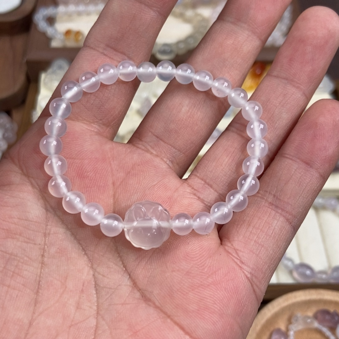 玛瑙/玉髓未镶嵌手链