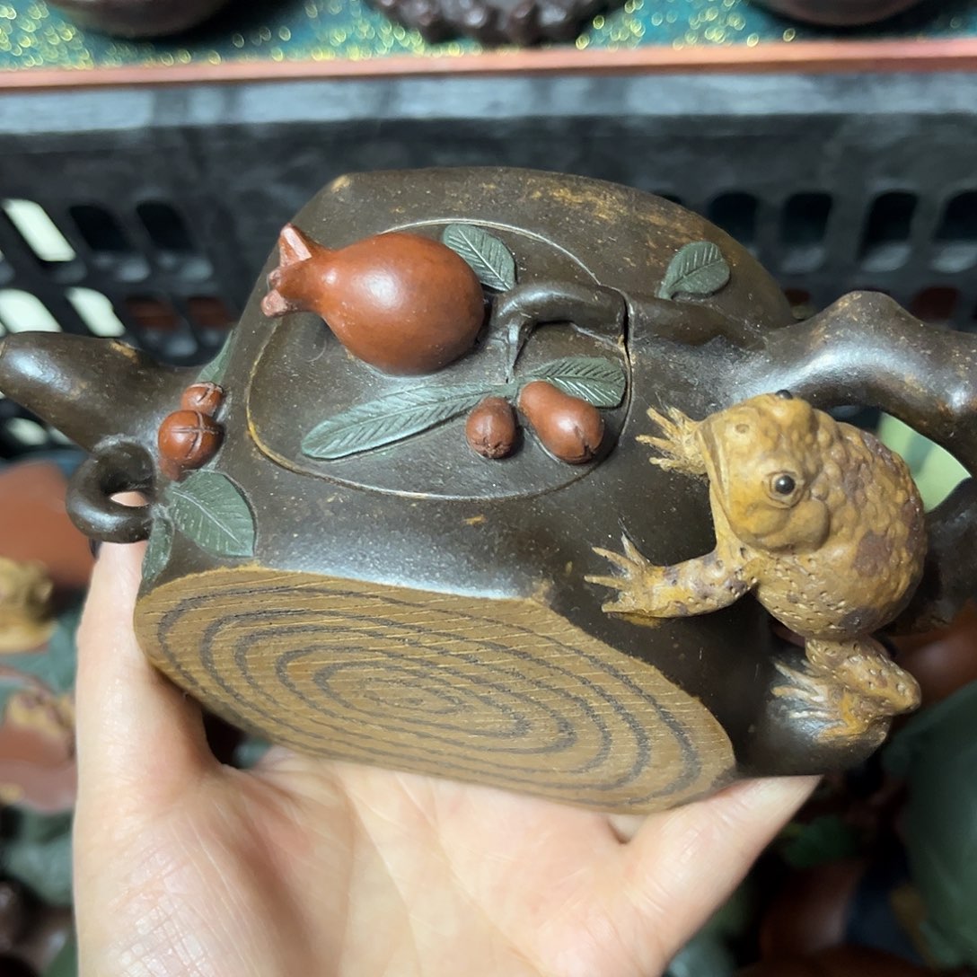 紫砂茶壶老***三紫砂壶泡茶300