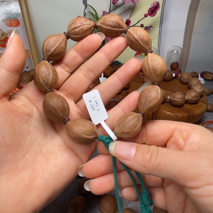 橄榄核手串/手链梅林铁核19.26