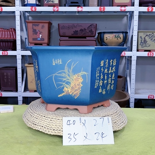 紫砂花盆宜兴紫砂厂
