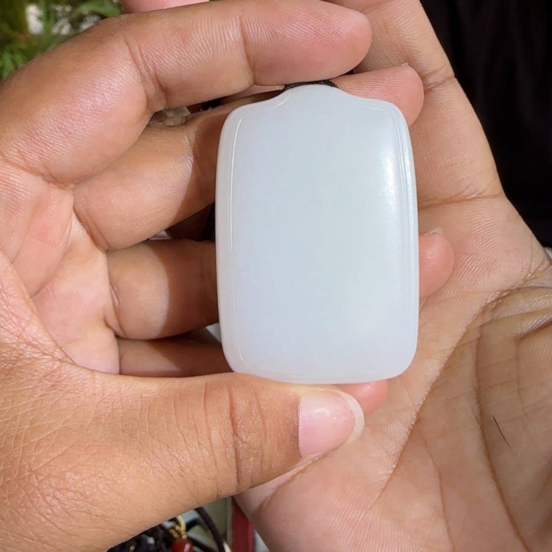 和田玉未镶嵌颈饰48