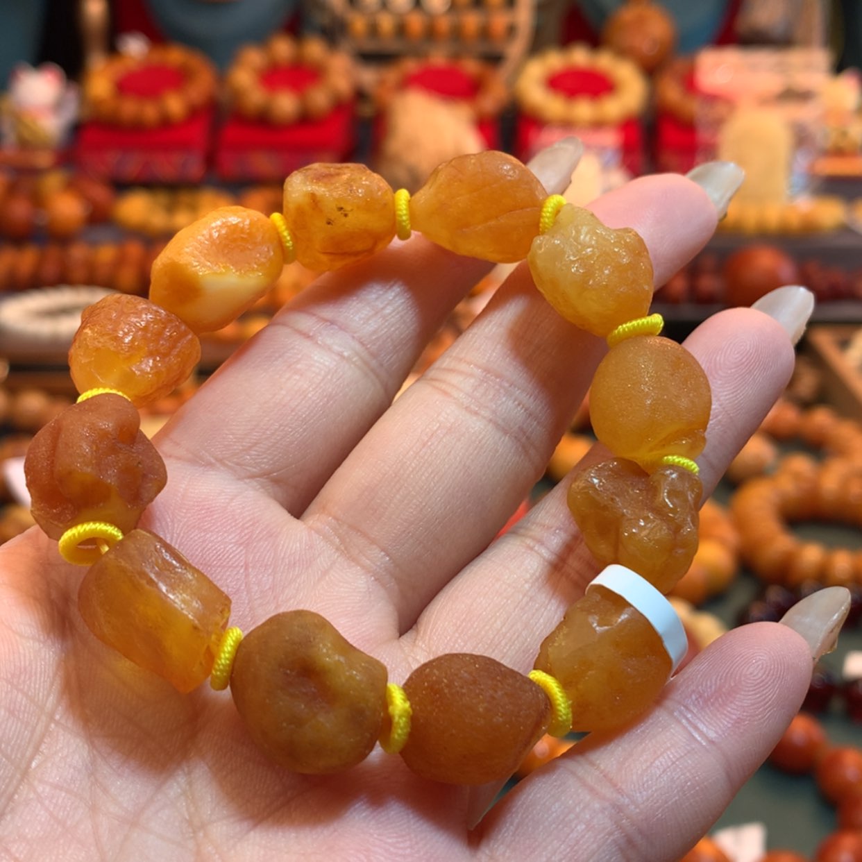 【闪购商品】蜜蜡手串未镶嵌蜜蜡手串