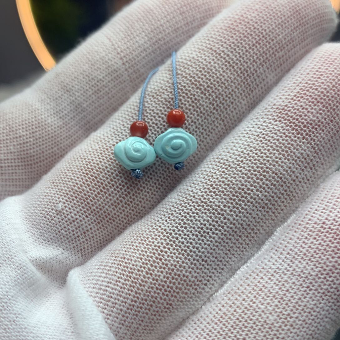 绿松石挂件未镶嵌