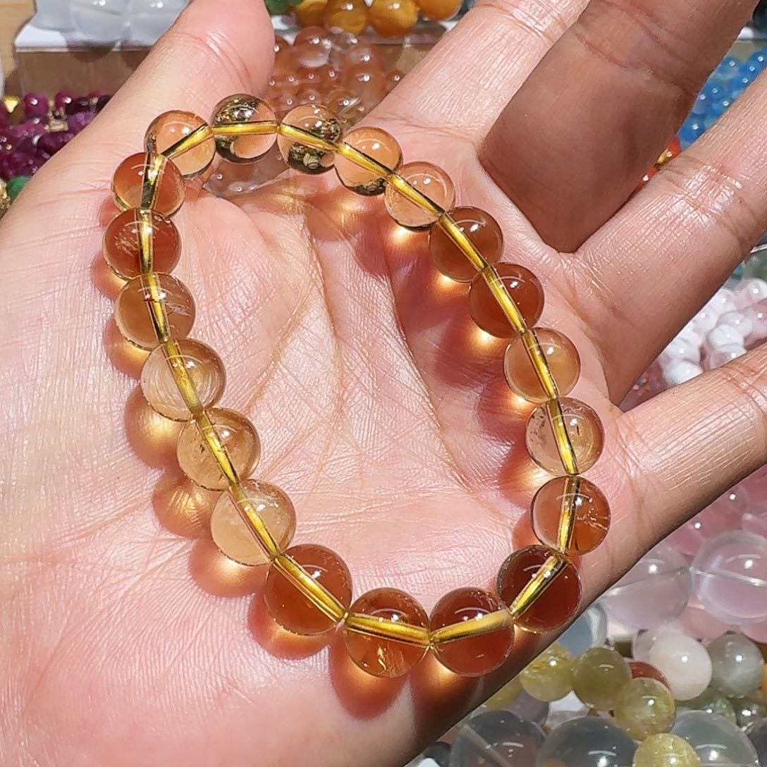 水晶未镶嵌手链手链