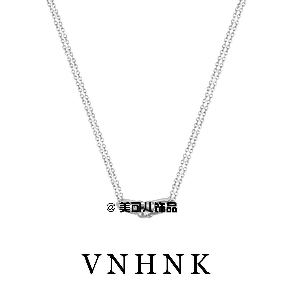 不锈钢项链 美可儿   S361   银色（48cm）时尚个性气质项链
