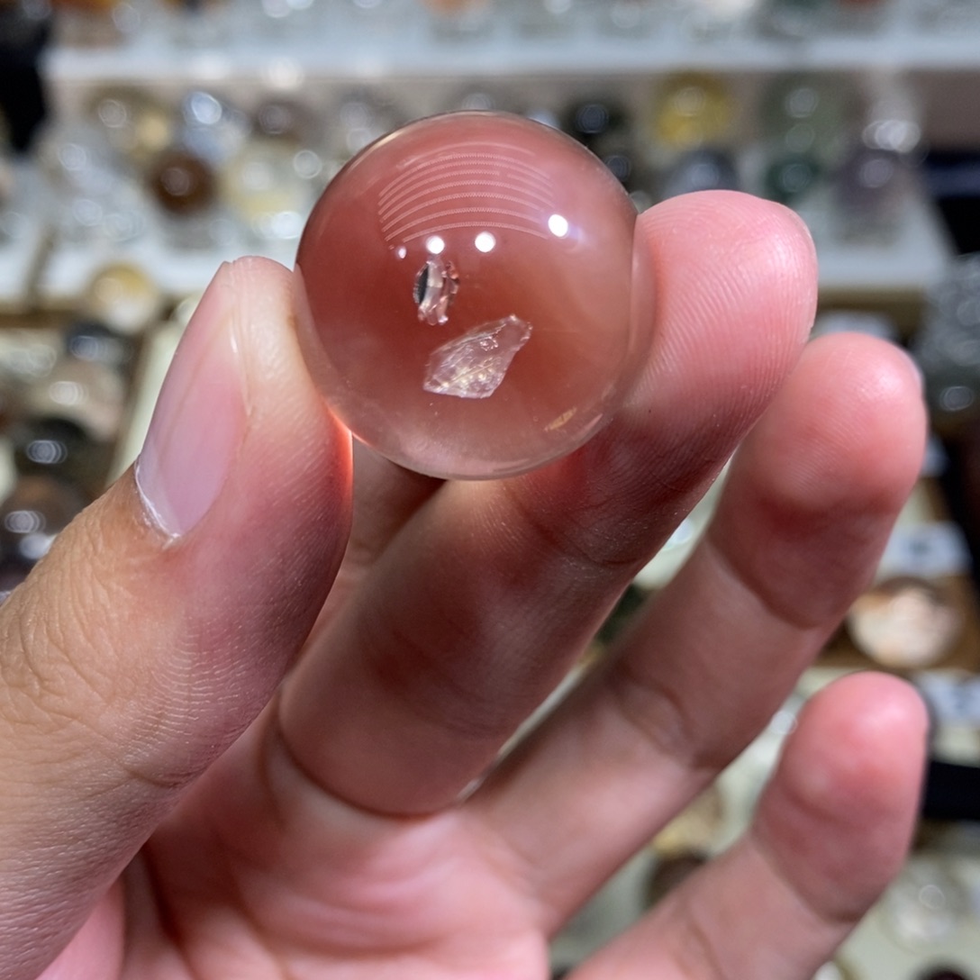 未镶嵌珠宝半成品水晶22.2m
