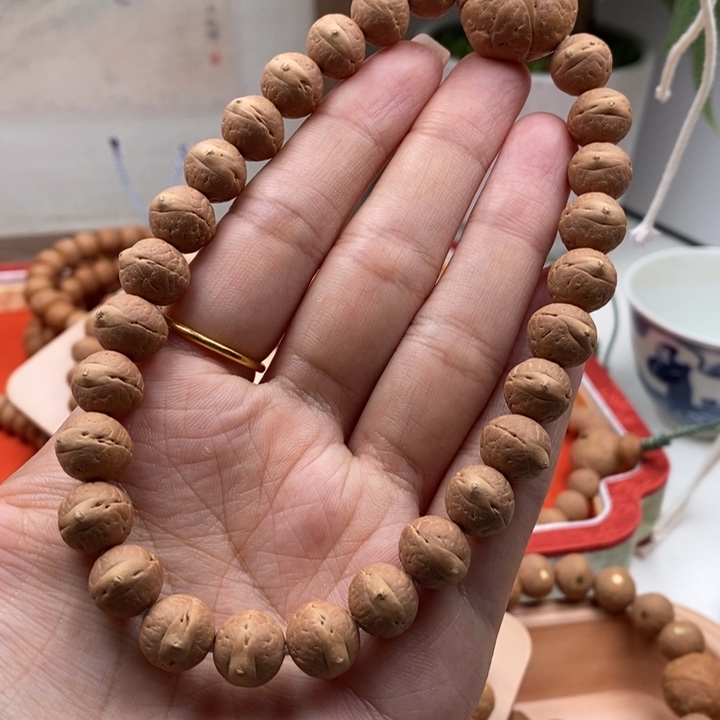 凤眼菩提手串10.5同树实心手持