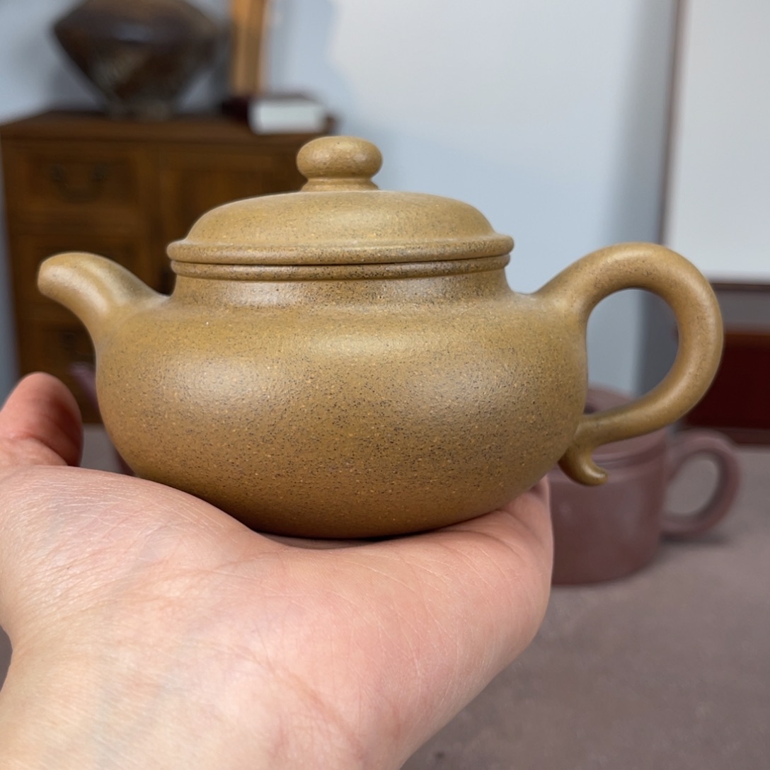 段泥茶壶仿古老青段170