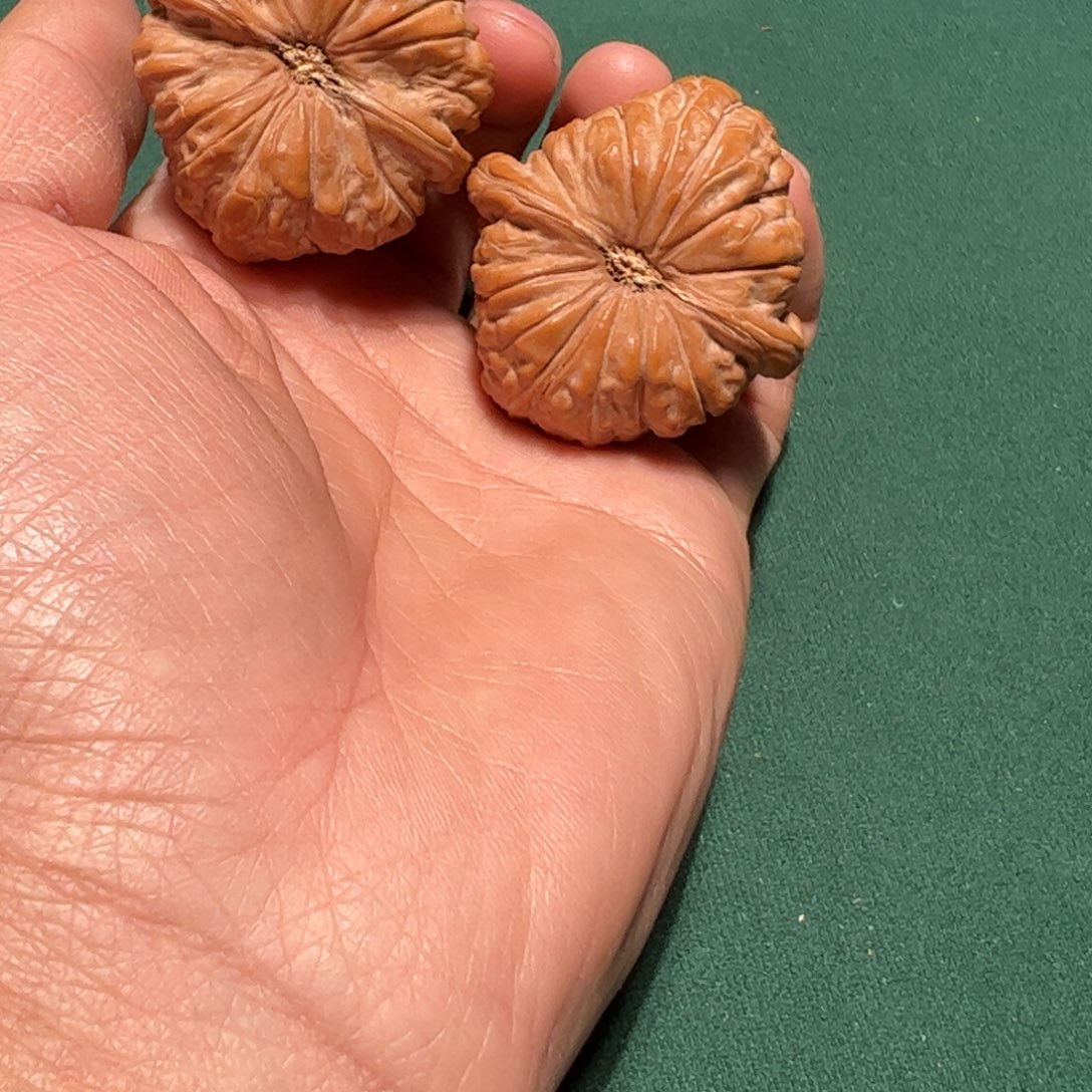 我***美把件文玩核桃南瓜墩 