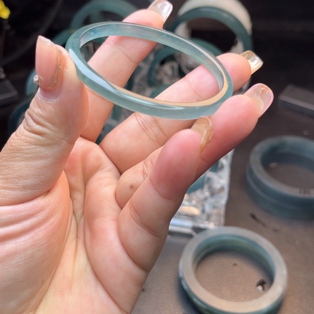 定制翡翠手镯未镶嵌ℋ****