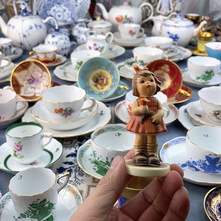 中古欧瓷盘子杯子