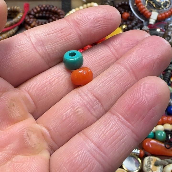 ༡**༦藏传老物件念珠配饰