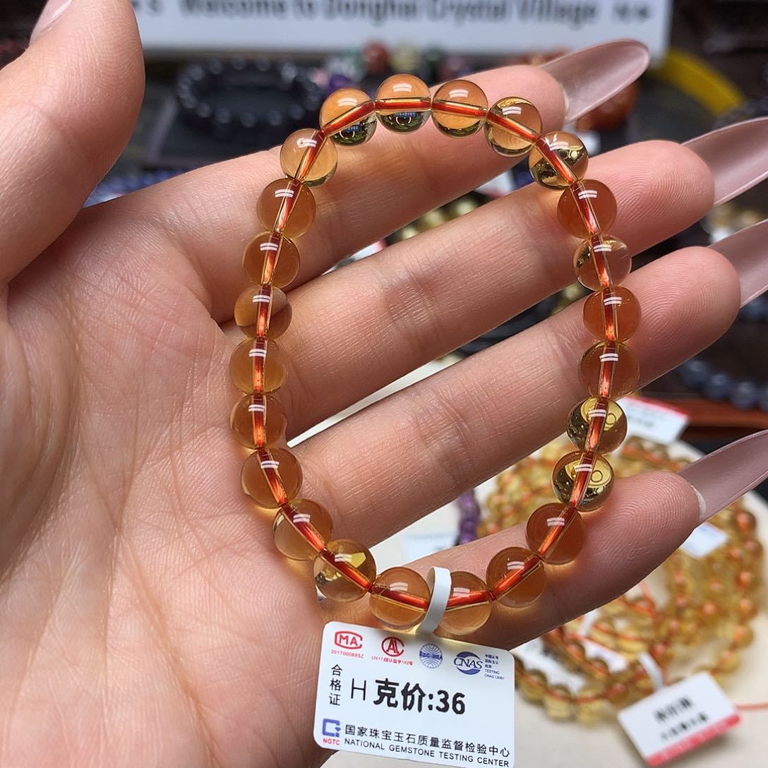 水晶手串未镶嵌手链