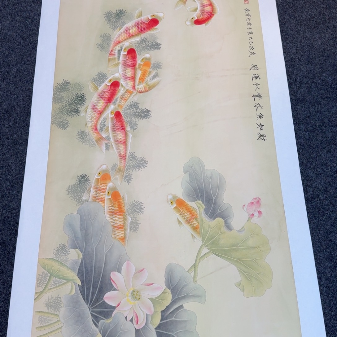 国画纯手绘山水花鸟作品