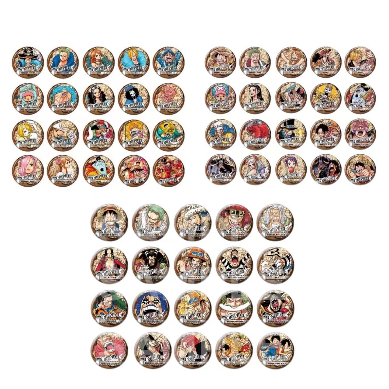 【海贼王】js限定 海贼原画系列吧唧盲盒（日谷国现，顺丰包邮）