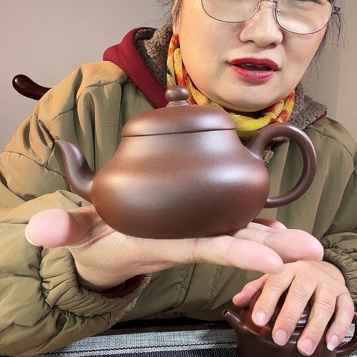 底槽青茶壶作品欣赏