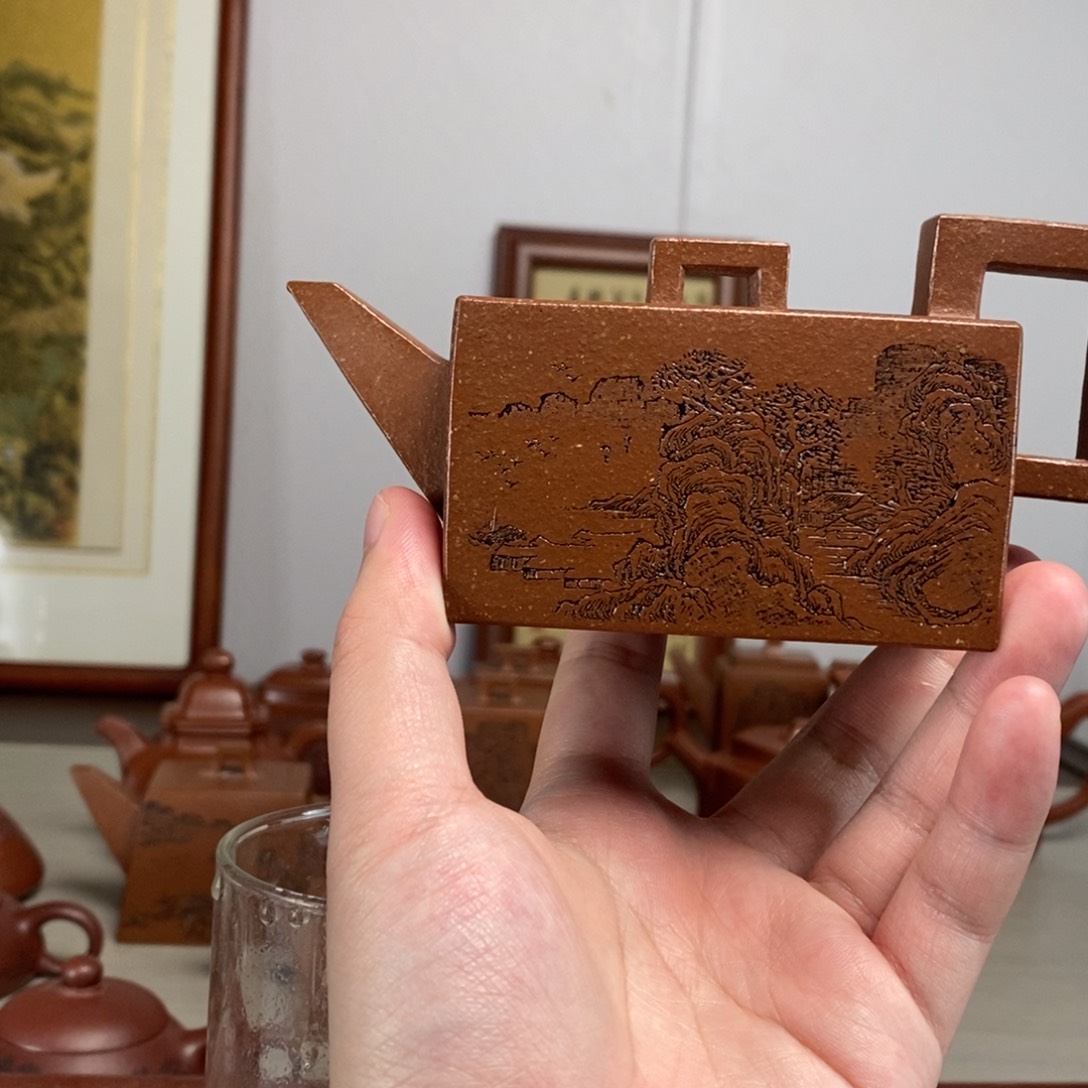 茶壶紫砂原矿泥料传统工艺制作