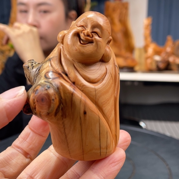 柏木（崖柏）手把件