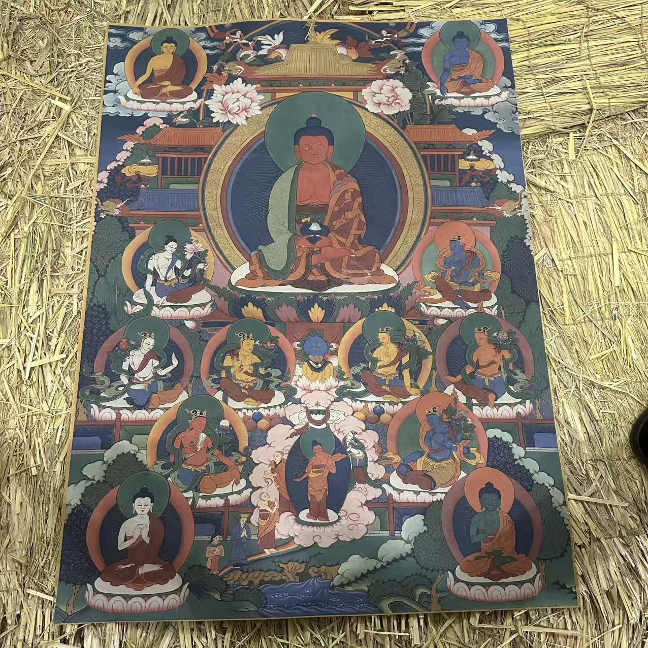 高端精品绘画类唐卡AA124