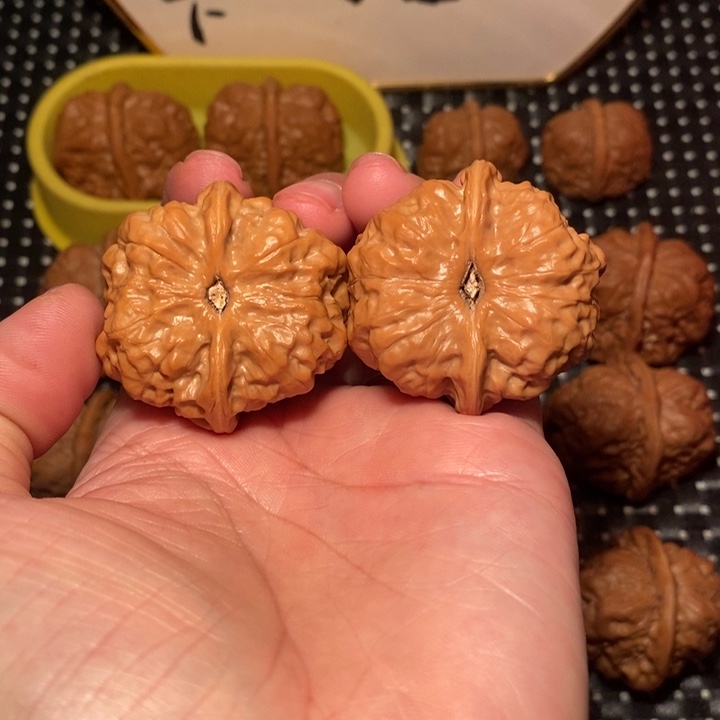 把件文玩核桃南瓜底