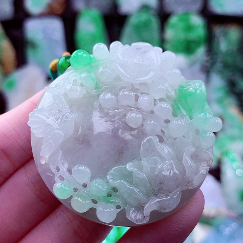 【闪购商品】翡翠颈饰未镶嵌天然