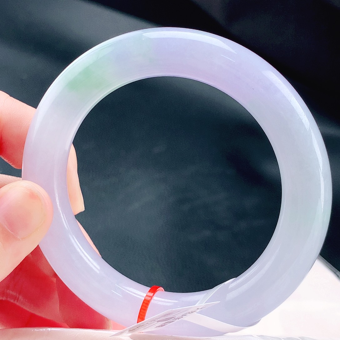 未镶嵌手镯（圆镯）翡翠58胖