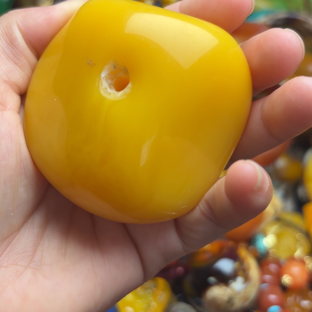 未镶嵌琥珀手串蜜蜡