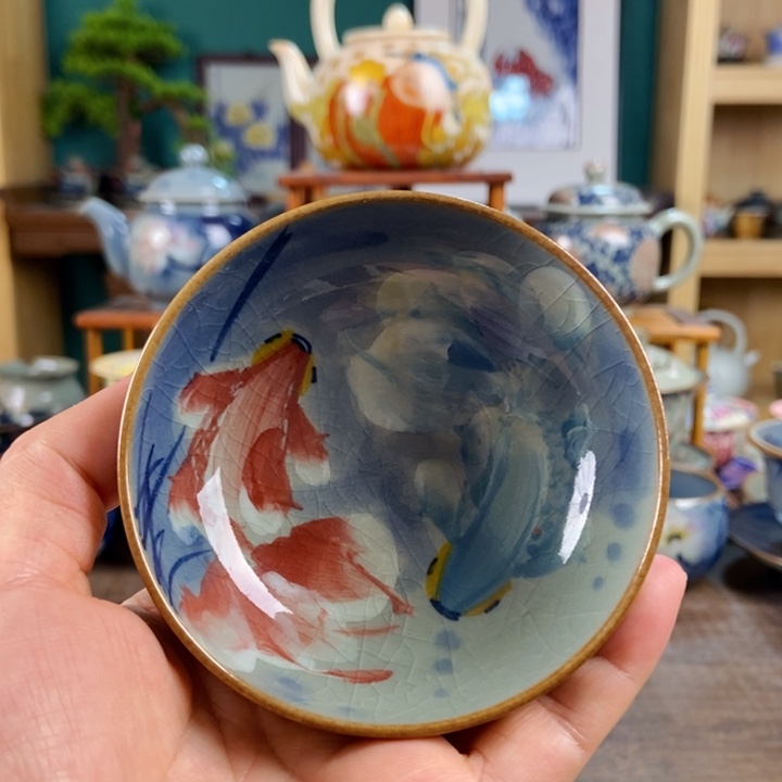 瓷片手工制作工艺精湛等特点