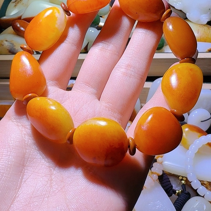 和田玉挂件未镶嵌小*明