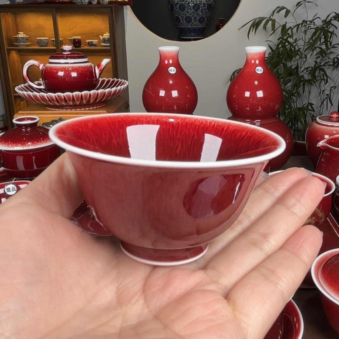 杯闻轩坊郎红 若深杯