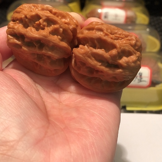 文玩核桃把件方块