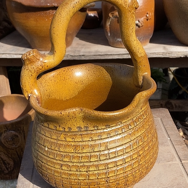 花盆紫砂宽19深16高度27无孔