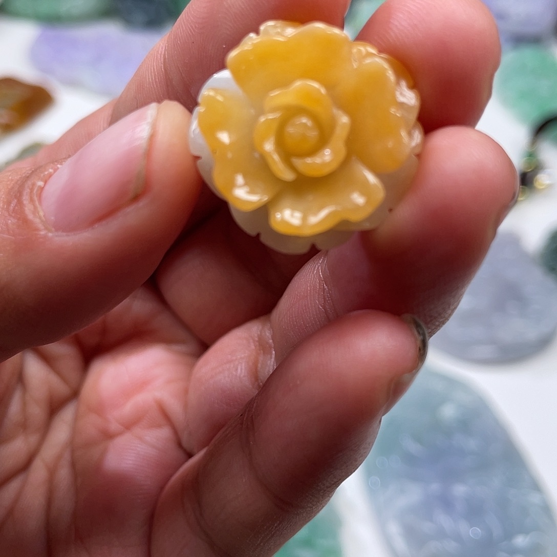 颈饰未镶嵌翡翠翡玉缘翡翠