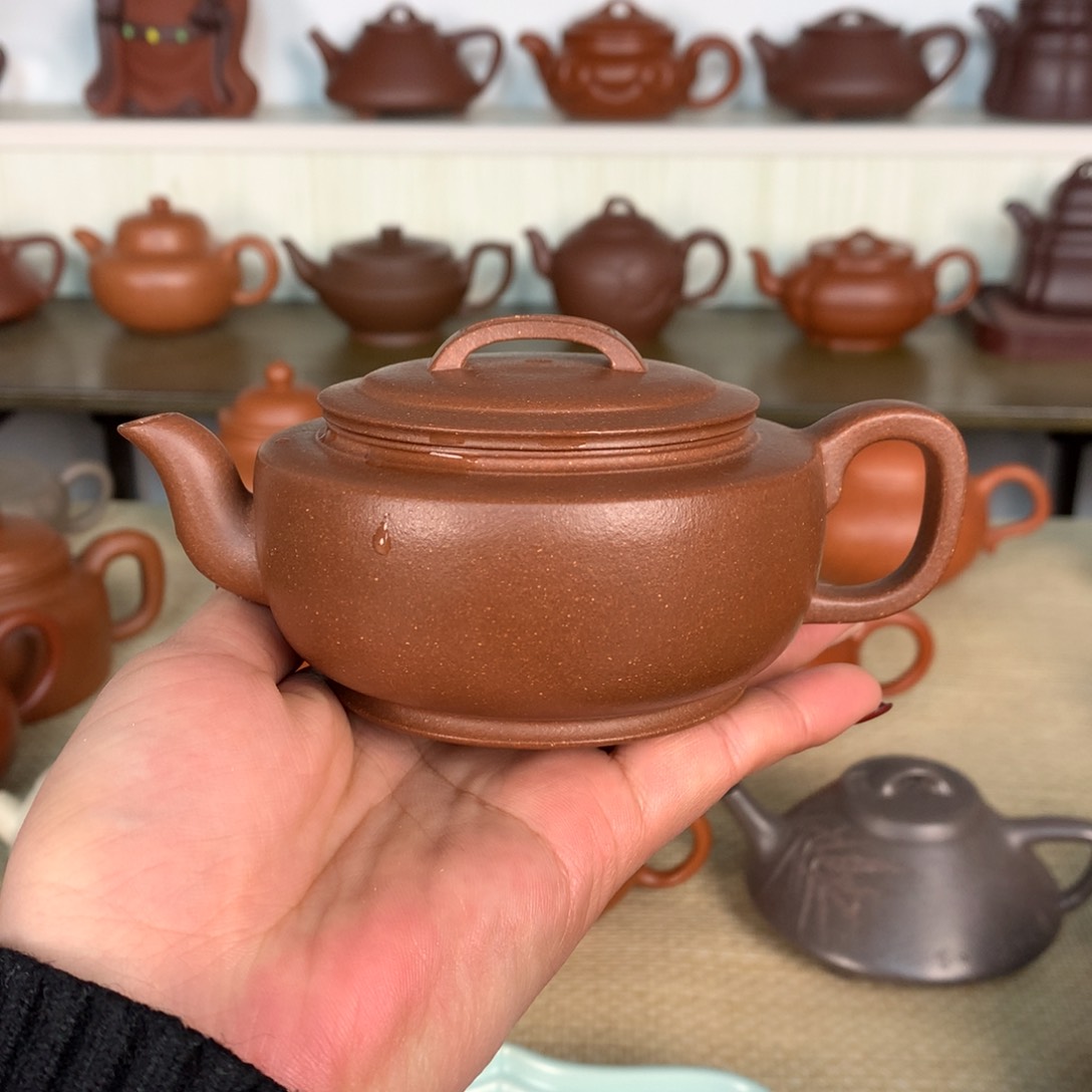 紫砂茶壶大蕴汉瓦容量150