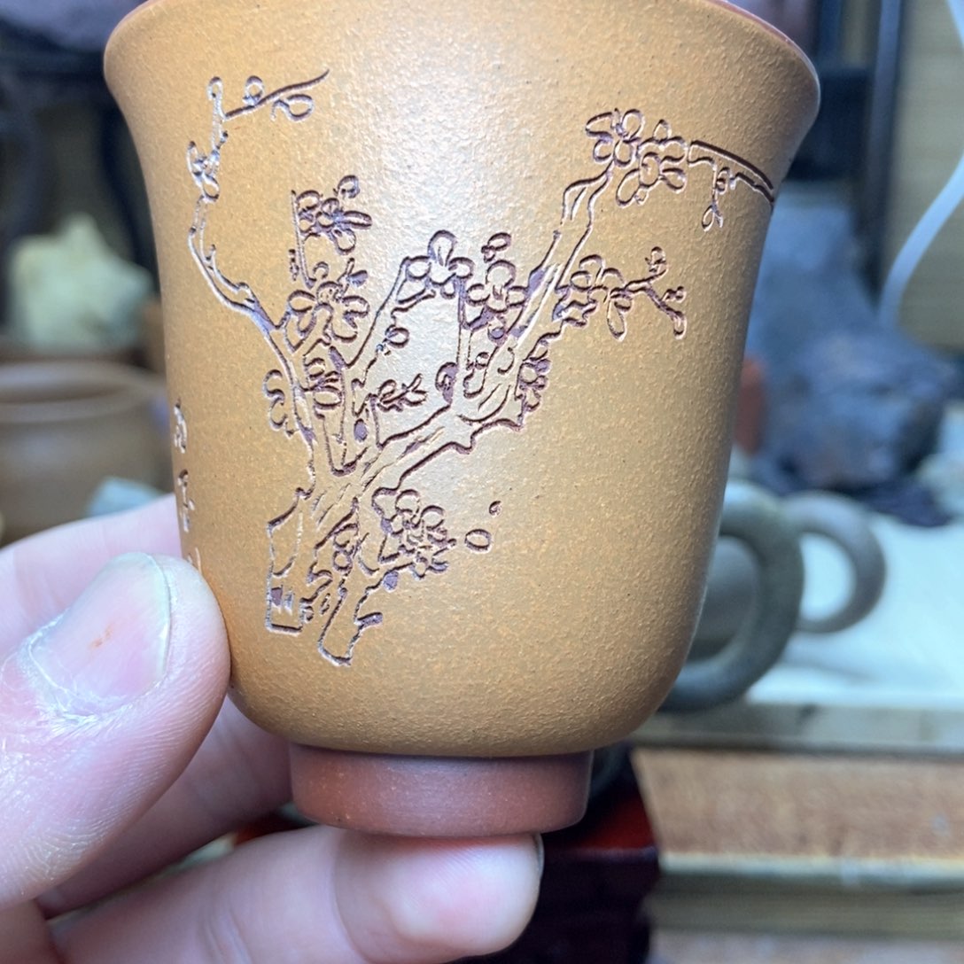 紫砂茶杯紫砂主人杯
