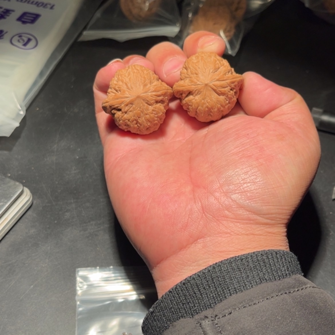 【闪购商品】告**衩文玩核桃木制手把件