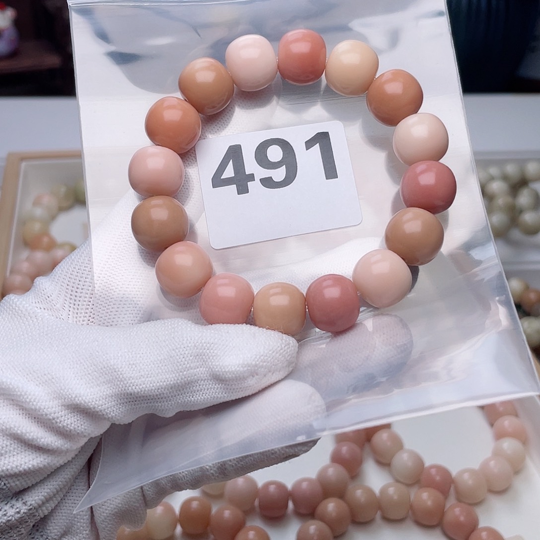 菩提根/象牙果手串奶***者胖苹果珠手串