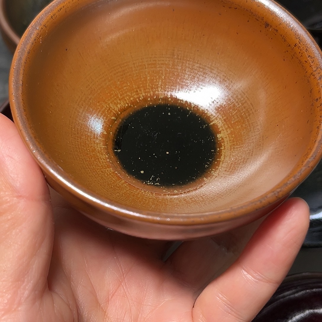 抚***剑茶盏束口柿红111111