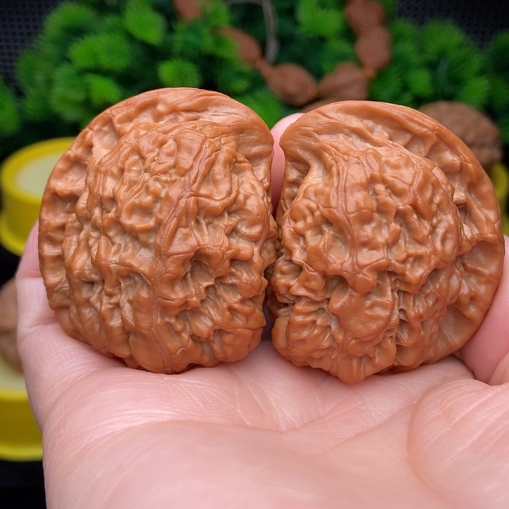 吊坠文玩核桃座山雕39全品