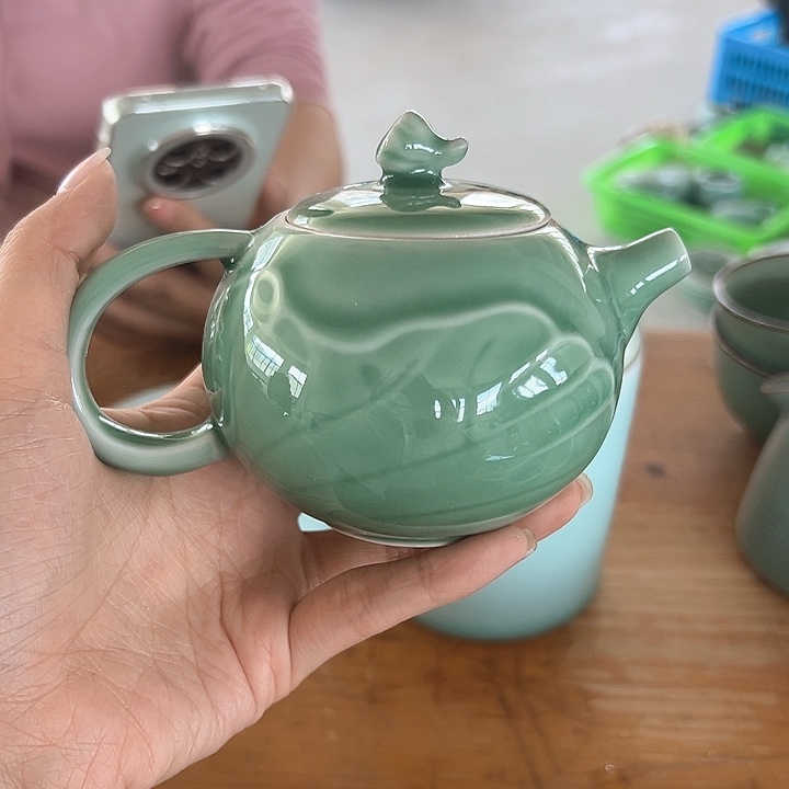 小米茶器龙泉青瓷