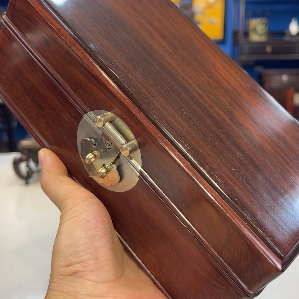 【闪购商品】红酸枝木类成套家具盒子