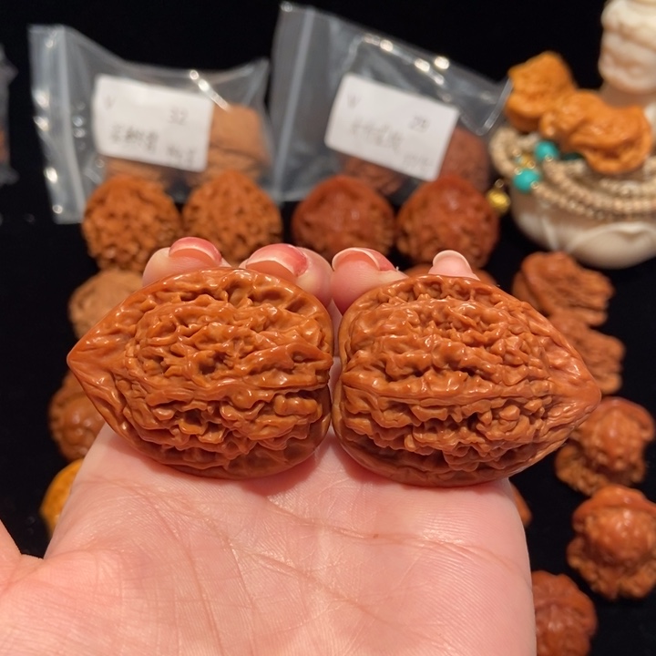 文玩核桃把件35蚂蚁王77