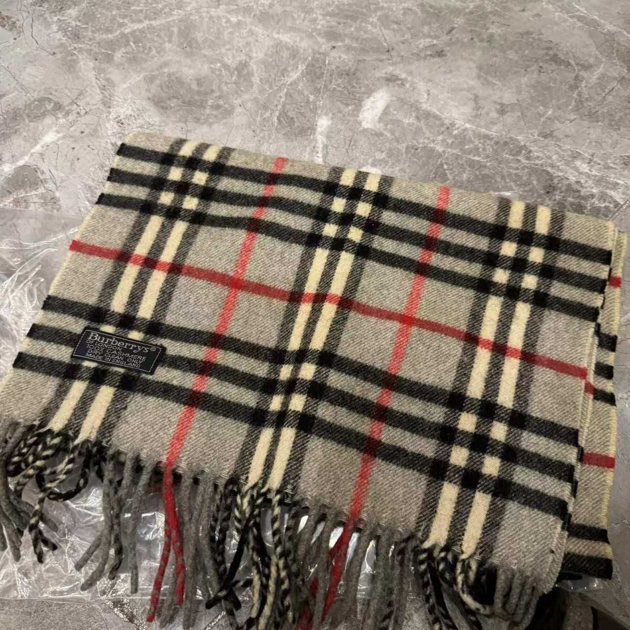 95新 BURBERRY/博柏利 乱乱子中古/围巾/92183
